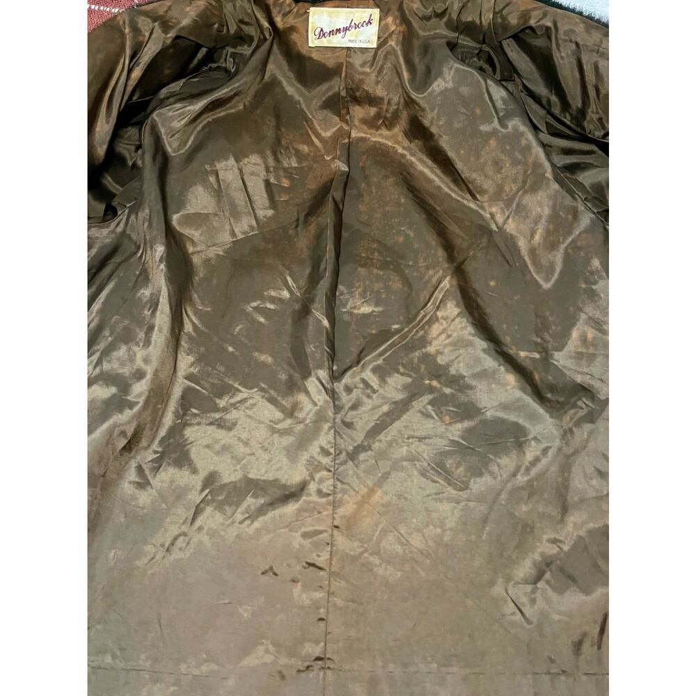 Women's Vintage 1980’s Donnybrook Faux Fur Coat Size 15 - Picture 7 of 16